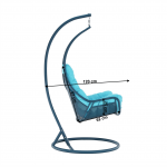 Balansoar suspendat, neomint / verde, TALISE