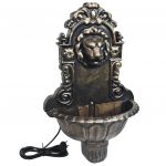 Fantana de perete cu design cap de leu