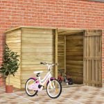 Magazie de gradina de bicicleta