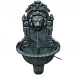 Fantana de perete cu design cap de leu