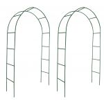 Pergola arcuita pentru gradina