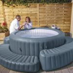 Bestway Margine gonflabila arc cerc Lay-Z-Spa pentru piscine rotunde