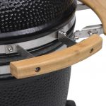 Kamado Gratar cu afumatoare din ceramica 44 cm