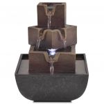 Fantana de interior cu iluminare LED