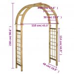 Pergola arcuita