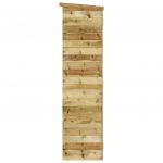 Magazie de unelte de gradina 123x45x171cm lemn masiv pin tratat