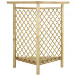 Pergola de colt cu bancheta