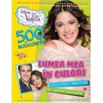 Disney Violetta. Lumea mea in culori 500 de autocolante