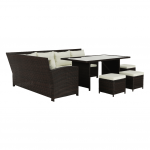Set gradina, maro/crem, STARK NEW
