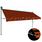 Copertina retractabila manual cu LED