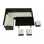 Set gradina, maro/crem, STARK NEW