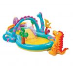Piscina gonflabila Dinoland cu accesorii, 333 x 229 x 112 cm