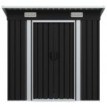 Magazie de gradina din metal verde