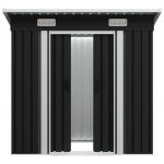 Magazie de gradina din metal verde