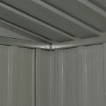 Magazie de gradina din metal verde