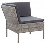 Set mobilier de gradina cu perne