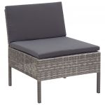 Set mobilier de gradina cu perne