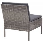 Set mobilier de gradina cu perne