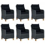 Set mobilier exterior cu perne