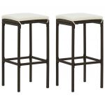 Set mobilier bar de gradina cu perne
