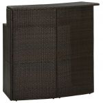 Set mobilier bar de gradina cu perne