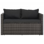 Set mobilier de exterior cu perne