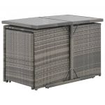 Set mobilier de exterior cu perne