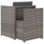 Set mobilier de exterior cu perne