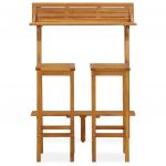 Set mobilier bar de balcon