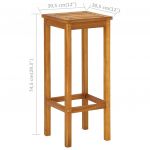 Set mobilier bar de balcon