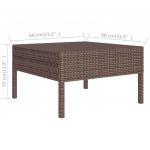 Set mobilier de gradina cu perne