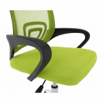 Scaun de birou, verde/negru, DEX 2 NEW