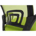 Scaun de birou, verde/negru, DEX 2 NEW