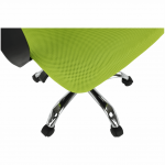 Scaun de birou, verde/negru, DEX 2 NEW