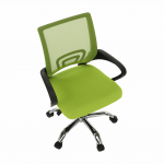 Scaun de birou, verde/negru, DEX 2 NEW