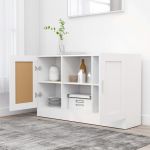 Servanta, alb, 120 x 30,5 x 70 cm, PAL-802777