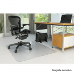 Protectie podea sub scaun, transparent, 120x90 cm, 1,8 mm, ELLIE NEW TIP 10