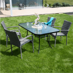 Scaun de gradina, gri, VIPANA NEW