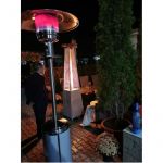 Incalzitor de terasa pe GPL, model BRASILIA MI, putere calorica 13kW, INOX, CALORE