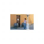 Incalzitor de terasa pe GPL, model BRASILIA MI, putere calorica 13kW, INOX, CALORE