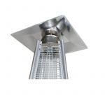 Incalzitor de terasa tip piramida pe GPL, model LOUXOR, putere 13kW, INOX, CALORE