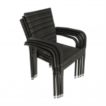 Scaun de gradina, gri, VIPANA NEW