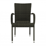 Scaun de gradina, gri, VIPANA NEW