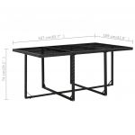 Set mobilier de exterior cu perne