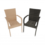 Scaun de gradina, gri, VIPANA NEW