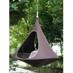 Scaun suspendabil balansoar, gri maro TAUPE, KLORIN NEW TYP 2 BIG SIZE