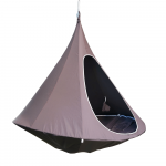 Scaun suspendabil balansoar, gri maro TAUPE, KLORIN NEW TYP 2 BIG SIZE