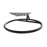 Scaun suspendat, gri / negru / maro, NEUL