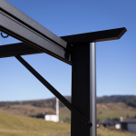 Pergola cu acoperis glisant, aluminiu, PEPY BASIC
