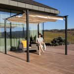 Pergola cu acoperis glisant, aluminiu, PEPY BASIC